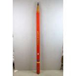 Advertising - Large Shop Display Painted Wooden ' Foolscap HP ' Pencil, 168cms long
