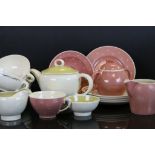 Small collection of vintage Susie Cooper Teaware, various patterns