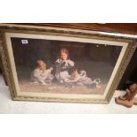 A framed limited edition print PLAYTIME signed in pencil David Shepherd