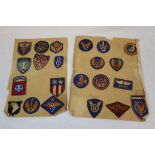 A Collection of Approx 22 x USA / United States Air Force And Airborne Forces World War Two / WW2