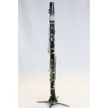 Vintage e flat clarinet with stand