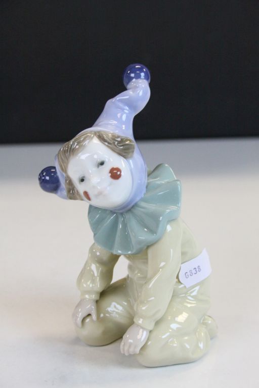 Three vintage Boxed Nao ceramic figurines to include a Child asleep on a Rocking Horse - Image 7 of 9