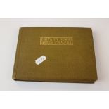A World War One / WW1 Photograph Album With Approx 25 Original Real Photo Postcards Of A Royal