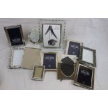 Collection of Silver plated & other Photo frames