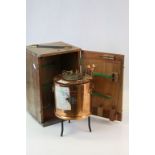 Cased copper water heater