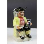 Victorian shuler yellow version Toby Jug with c.o.a