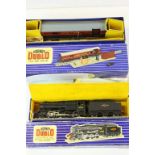 Boxed Hornby Dublo TPO Mail Van Set plus a boxed LT25 LMR 8F 2-8-0 Freight Locomotive and tender (