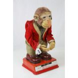 Rosko Hy-Que 'Speak no Evil, See no Evil, Hear no Evil' 1960s mechanical tin Monkey, made in Japan