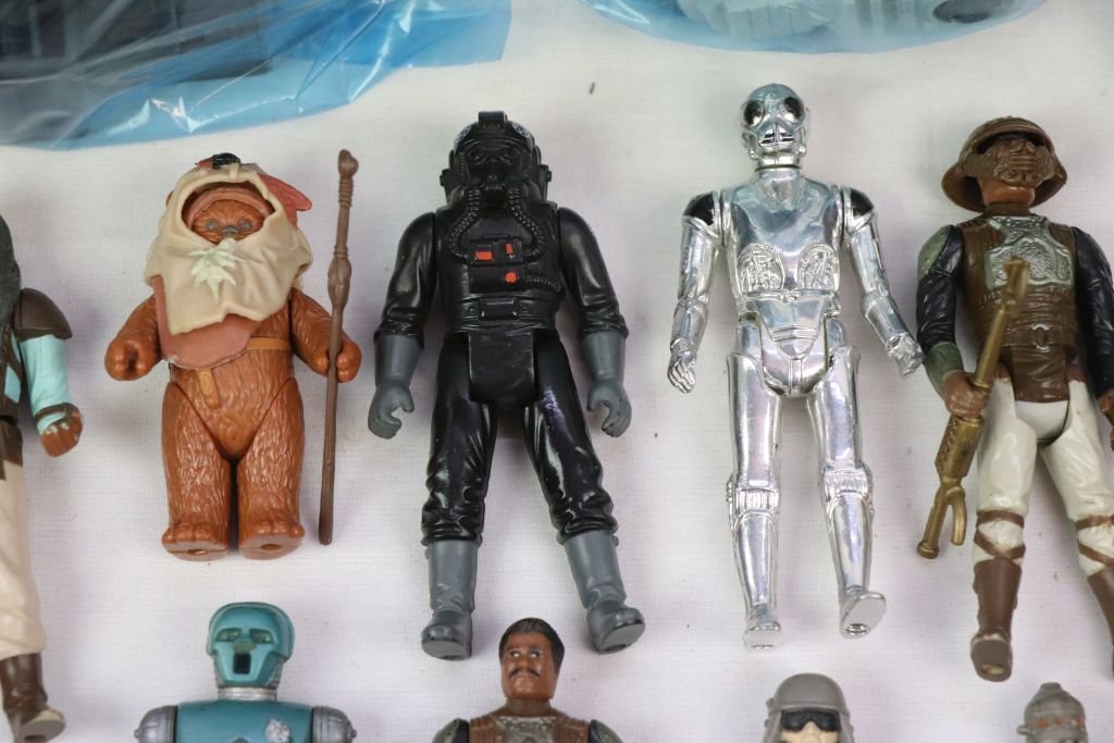 Star Wars - 17 Original figures (showing play wear) to include Lumat, Paploo, Han Solo, Gamorrean - Image 4 of 10