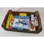 Ten boxed diecast models to include 5 x Shell Classic Sportscar Collection, Corgi Aviation Archive