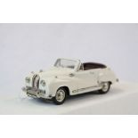 Boxed ltd edn 1:43 Kenna Models Austin Hereford metal model in white, no 85, vg