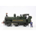 DJB Engineering O gauge GWR 0-4-2 cast kit built locomotive