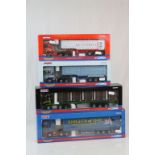 Four boxed 1:50 ltd edn Corgi Hauliers of Renown diecast models to include CC12921 JG McWilliam Ltd,