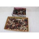 Metal Figures - Large collection of soldiers on horseback, mainly Britains, gd overall with some