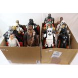 Star Wars - 18 Boxed Jakks Star Wars 18"/20" figures to include Luke Skywalker, First Order