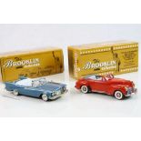 Two boxed 1:43 The Brooklin Collection metal models to include BRK 67A 1961 Chrysler Imperial