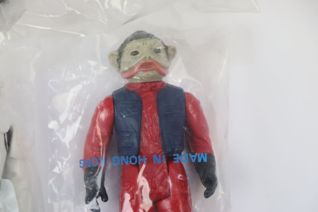 Star Wars - Seven 'baggies' figures with 'Made in Hong Kong' bags, one with unopened seal the others - Image 7 of 9