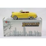 Boxed ltd edn 1:43 Custom John Roberts 1950 Dodge Wayfairer Convertible in yellow acknowledged by