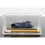 Boxed ltd edn S.A.R.L. Heco Miniatures marquettes automobiles ref 404M Bugatti 57S Tourer 1937 in