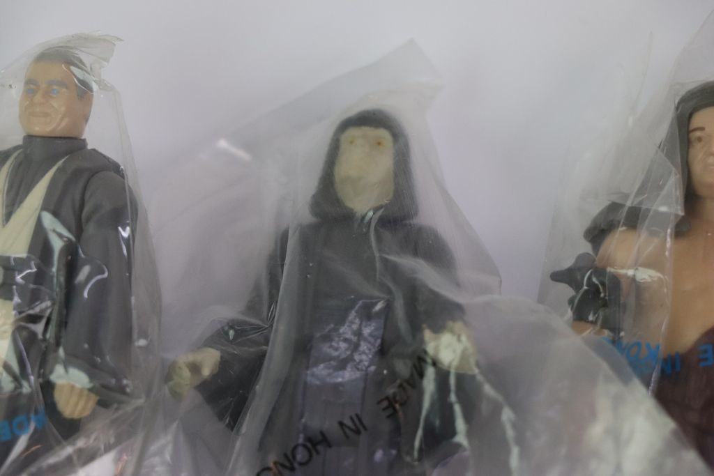 Star Wars - Seven 'baggies' figures with 'Made in Hong Kong' bags, one with unopened seal the others - Image 4 of 9