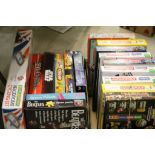 Group of 17 boxed board games to include Star Trek, Monopolies x 9, Star Wars, The Simpsons