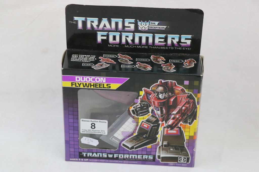 Boxed Habro Takara Transformers Duocon Flywheels in excellent condition, complete with unused - Image 2 of 5