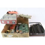 Quantity of OO gauge model railway to include engine shed, track, trackside buildings etc