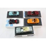 Five boxed 1:43 SMTS (Scale Model Technical Services) metal models to include CL46 Bentley