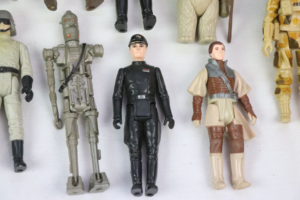 Star Wars - 17 Original figures (showing play wear) to include Lumat, Paploo, Han Solo, Gamorrean - Image 7 of 10