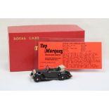 Boxed ltd edn 1:43 Top Marques RCI Daimler 2 1/2 litre Drophead Coupe 1939 King George VI'S private