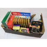 29 boxed/carded diecast models to include Corgi, Matchbox Originals, Matchbox Y series, Atlas