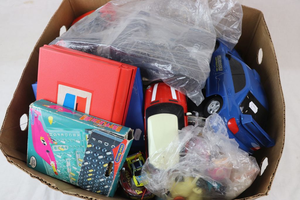 Quantity of remote control cars with remotes, battleship games, Burger King toys etc - Image 3 of 3