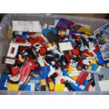 Large quantity of Lego to include various bricks, colours and accessories