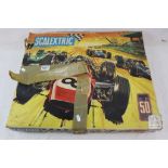 Boxed Scalextric Grand Prix set 50 with both slot cars