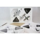 Group of approx. 14 1:72 Atlas Editions WWII Duelling Fighter Planes sets to include 2 x Mosquito