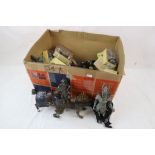 Collection of Lord of The Rings figures to include Frodo, Gandalf the Grey & White, Orcs, Horses,