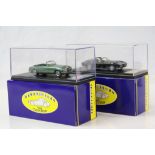 Two boxed 1:43 Technomodel Car Collection metal models to include Tec 21B Maserati A6G Spyder