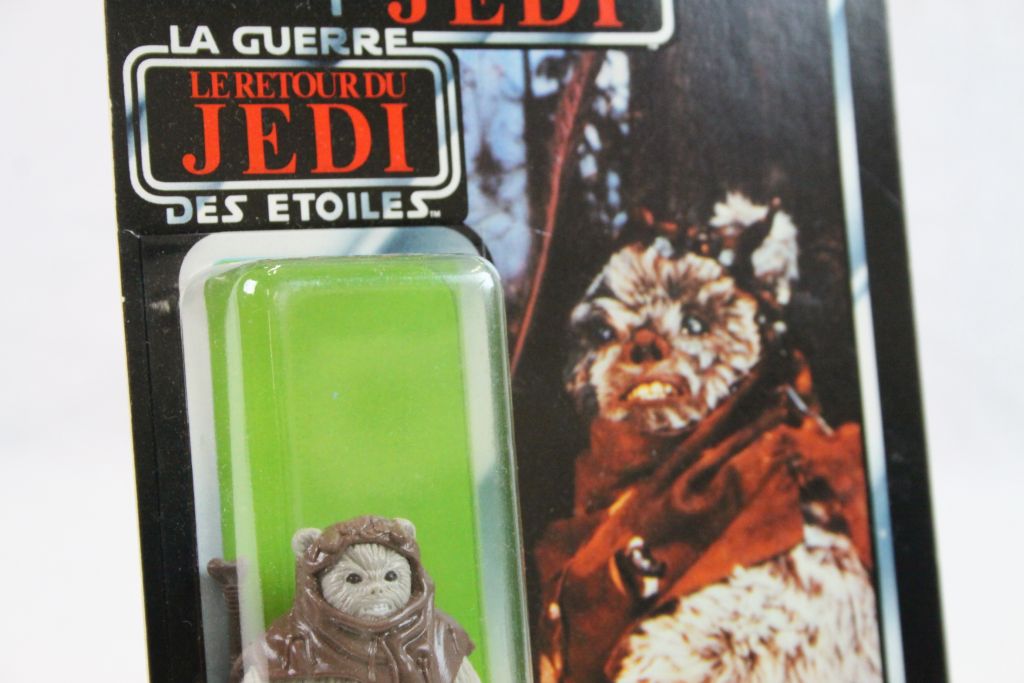 Star Wars - Carded Palitoy (Hong Kong) Return of the Jedi tri-logo Chief Chirpa figure, 70 back, a - Image 4 of 9