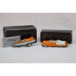 Two boxed 1:43 The Brooklin Collection metal models peices 1 and 2 of set to include BRK39X 1953