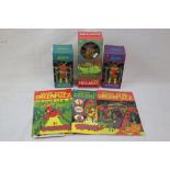 Amos Tales From Greenfuzz - Three boxed figures to include Kebab Henchman Periwinkle, Kebab Henchman