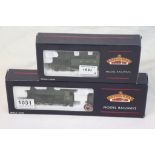 Two boxed Bachman OO gauge locomotives to include 32127a 45XX Tank 4527 GWR in green and 32304