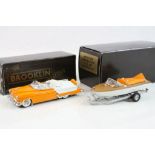 Two boxed 1:43 The Brooklin Collection metal models to include BRK 39X 1953 Oldsmobile Fiesta BCC