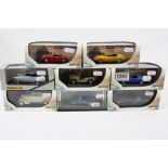 Eight boxed / cased Paradcar 1:43 metal models, to include Alpine A110 1967 (cased only), Peugeot