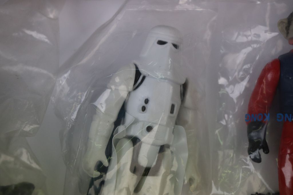 Star Wars - Seven 'baggies' figures with 'Made in Hong Kong' bags, one with unopened seal the others - Image 8 of 9