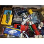 Quantity of diecast models to include boxed Corgi, Matchbox, Schuco, unboxed Triang, Corgi,