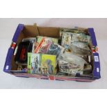 Approx 20 unmade Airfix plastic model kits, mostly bagged and sealed, together with approx 10 unmade