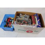 Quantity of boxed/unboxed diecast models to include Lledo, Corgi, Burago, Matchbox Models of