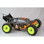 A Hong Nor 1/8 Nitro Off Road Buggy.