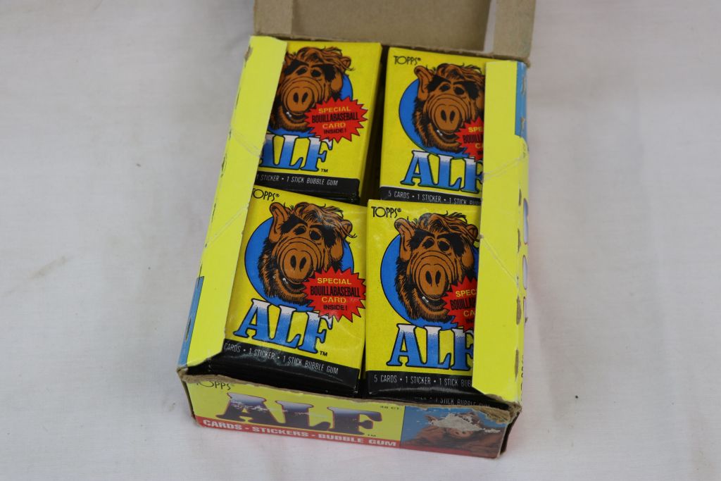 Collectors Cards - Trade box of Topps Alf cards / stickers/ bubble gum containing 48 unopened - Image 3 of 3