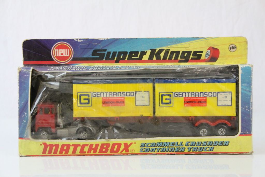 Six boxed diecast models to include Dinky 980 Coles Hydra Truck 150T, Corgi 406 Mercedes Benz Unimog - Image 5 of 6